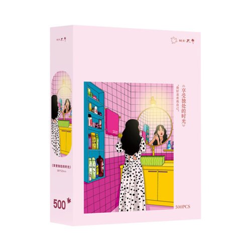 Buji-500pcs Jigsaw Puzzle-Enjoy Being Alone