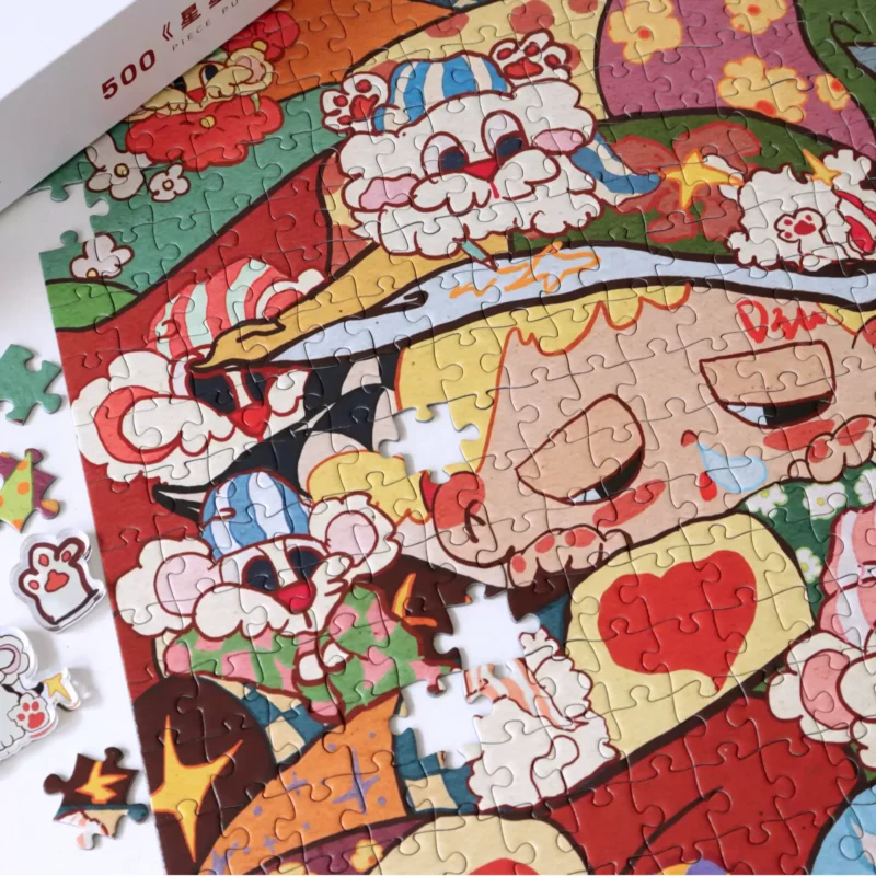 Buji-500pcs Jigsaw Puzzle-Star Blanket