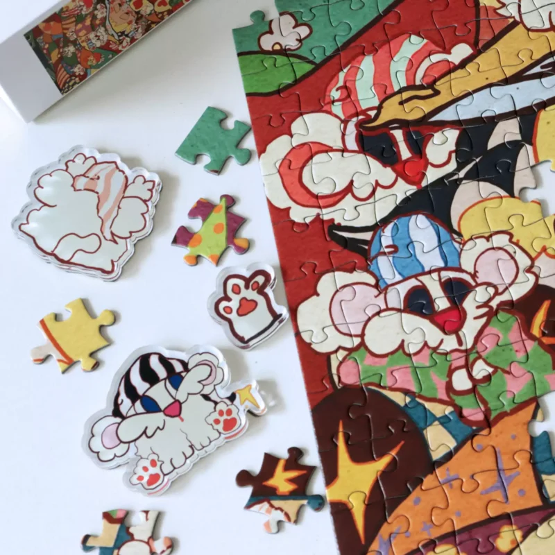 Buji-500pcs Jigsaw Puzzle-Star Blanket