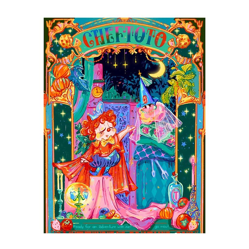 Dreamer Puzzle-Chef Toto-May I (3) Dreamer Puzzle-500pcs Jigsaw Puzzle-Chef Toto May I?