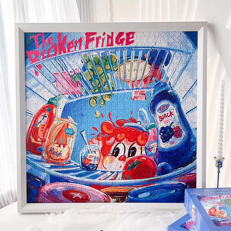 Dreamer Puzzle-728pcs Jigsaw Puzzle-Chef Toto-The Broken Fridge