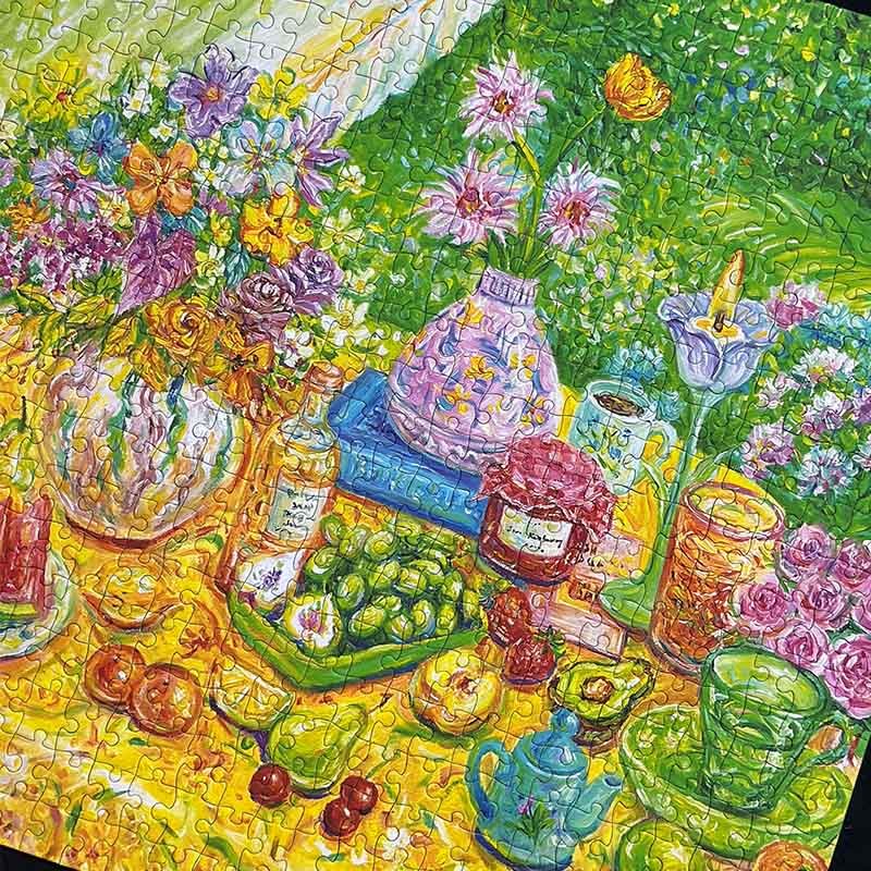 Gill Lill-Afternoon Delights (1) Gill Lill-500 Jigsaw Puzzle-Afternoon Delights