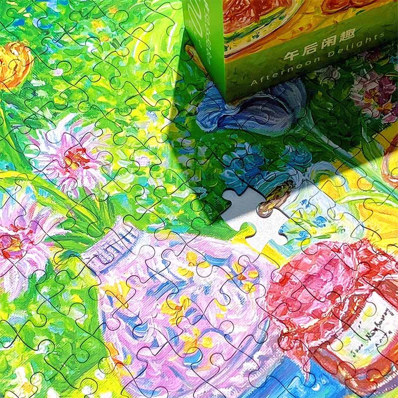 Gill Lill-Afternoon Delights (2) Gill Lill-500 Jigsaw Puzzle-Afternoon Delights