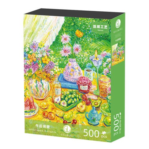 Gill Lill-500 Jigsaw Puzzle-Afternoon Delights