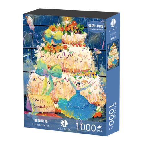 Gill Lill-Shining Wish (2) Gill Lill-1000 Jigsaw Puzzle-Shining Wish