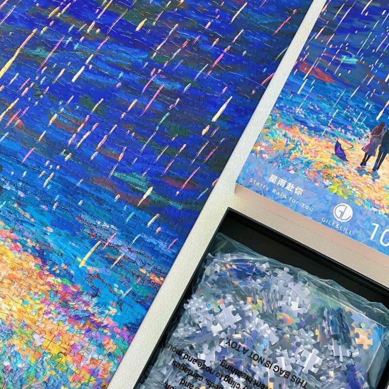 Gill Lill-Starry Rain For You (1) Gill Lill-1000 Jigsaw Puzzle-Starry Rain For You