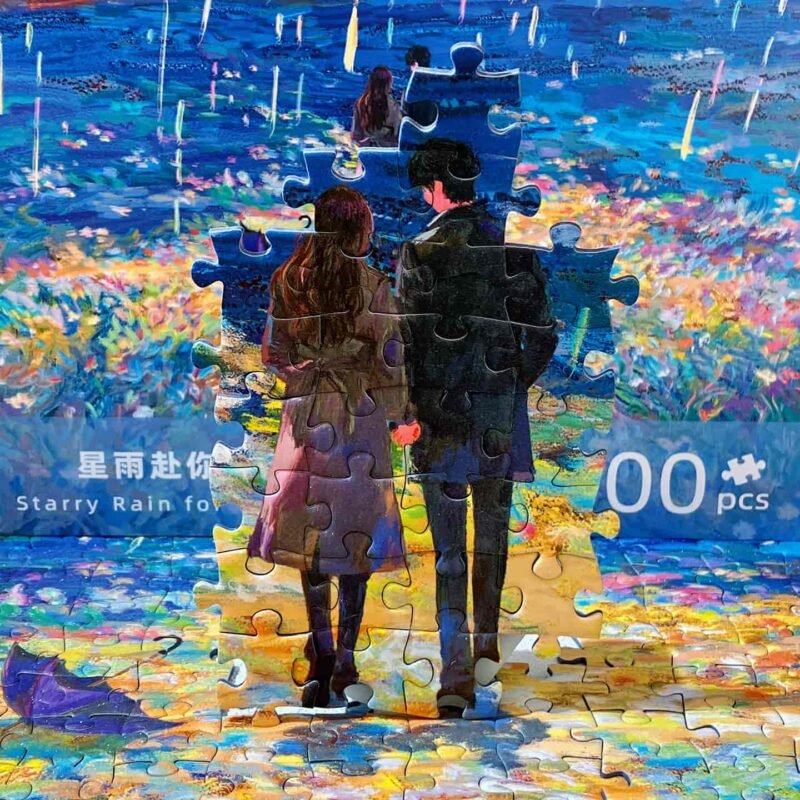 Gill Lill-Starry Rain For You (3) Gill Lill-1000 Jigsaw Puzzle-Starry Rain For You