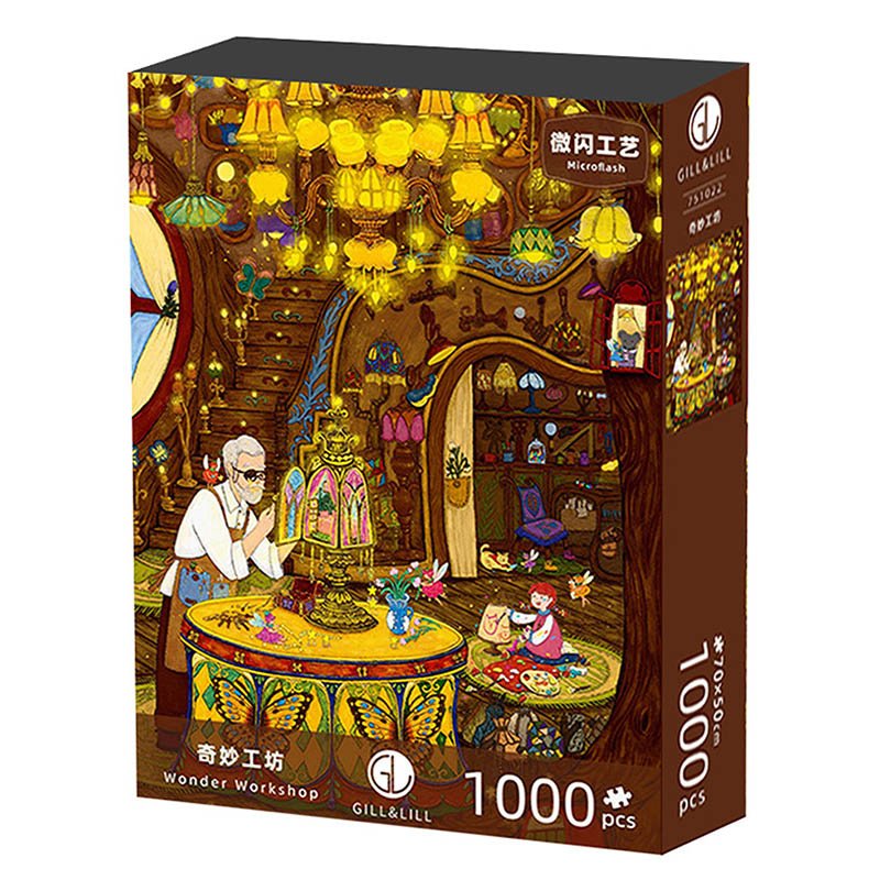 Gill Lill-Wonder Workshop (2) Gill Lill-1000 Jigsaw Puzzle-Wonder Workshop