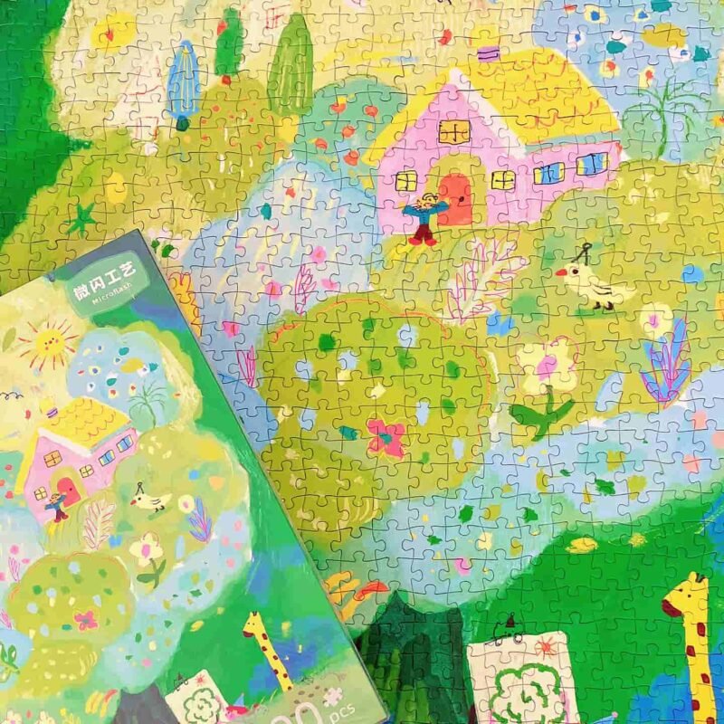 Gill Lill-1000 Jigsaw Puzzle-Woodland Utopia