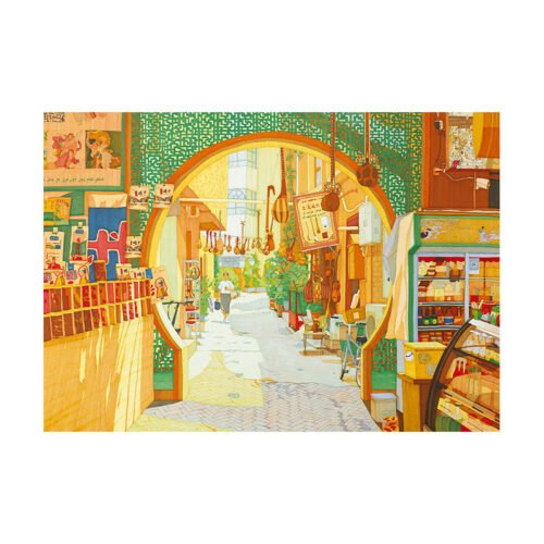 [Ship in Mid Sep, Early Bird Price Before Augest 30th]Watch Match-1000pcs Jigsaw Puzzle-Golden Folk Lane
