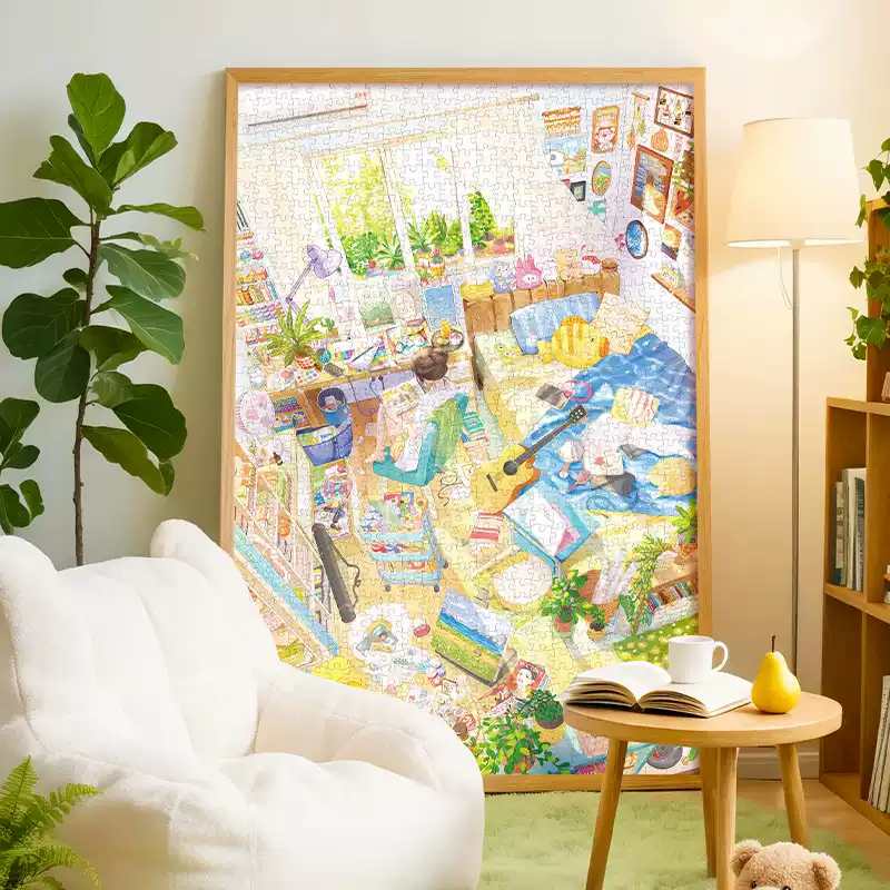 Gubu Aipuzzle-Slow Time (1) Gubu&Aipuzzle-1000pcs Jigsaw Puzzle-Slow Time