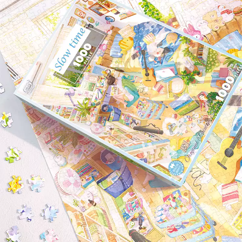 Gubu Aipuzzle-Slow Time (2) Gubu&Aipuzzle-1000pcs Jigsaw Puzzle-Slow Time