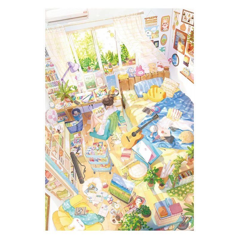 Gubu Aipuzzle-Slow Time (4) Gubu&Aipuzzle-1000pcs Jigsaw Puzzle-Slow Time