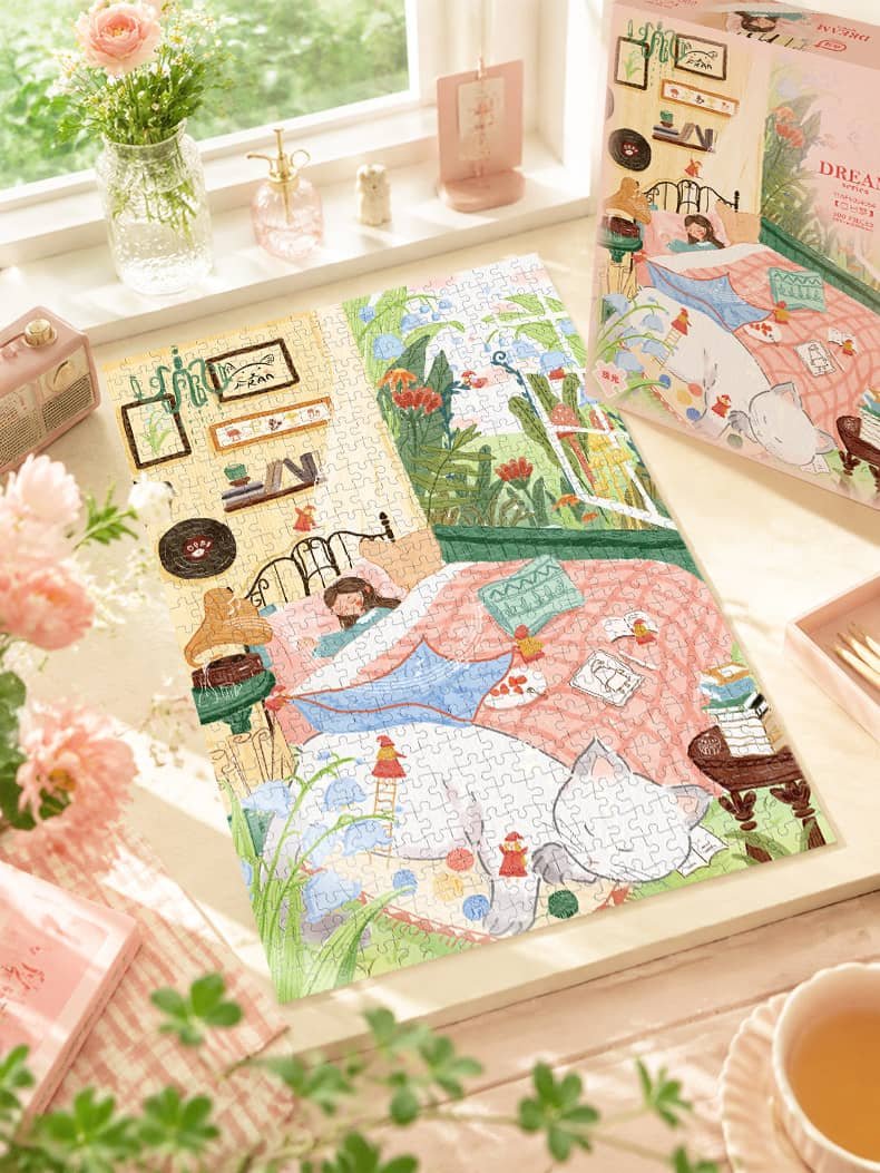 Gubu&Aipuzzle-500pcs Jigsaw Puzzle-Daydream