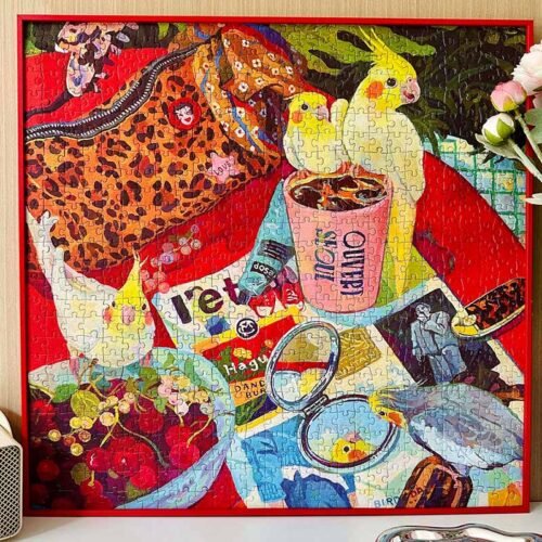 Hourglass Puzzle-Bird Day (2) Hourglass Puzzle-Bird's Day-728pcs Jigsaw Puzzle