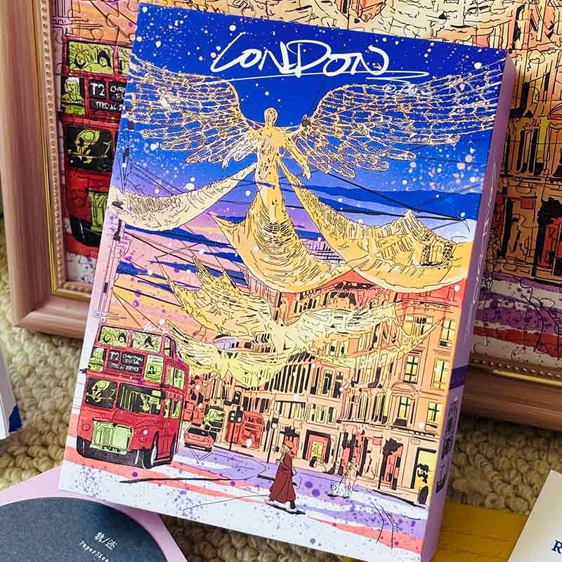 Ipin Puzzle-London (1) IPIN-300pcs Jigsaw Puzzle-London