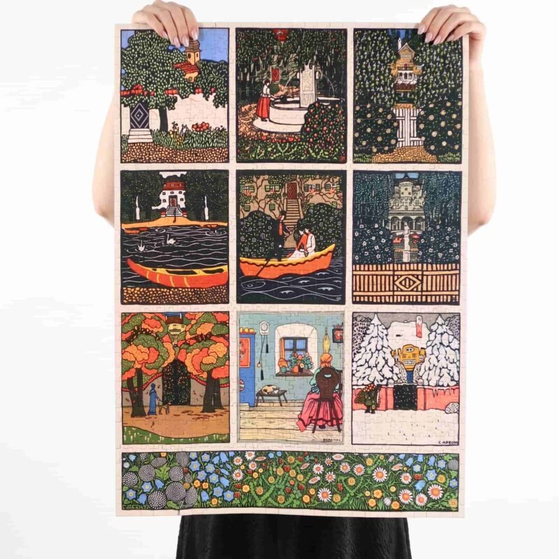 Kibifufu-Carl Krenek Artworks (1) Kibifufu-Puzzle 1000 Piece-Carl Krenek Artworks