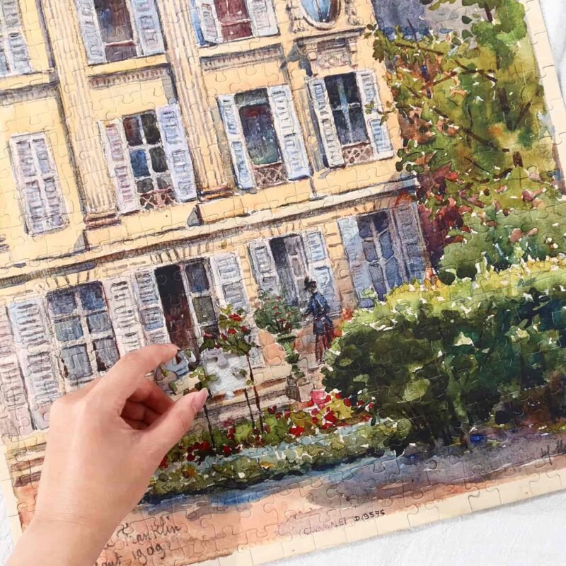 Kibifufu-Franklin House (2) Kibifufu-500pcs Jigsaw Puzzle-Kibifufu-Franklin's House