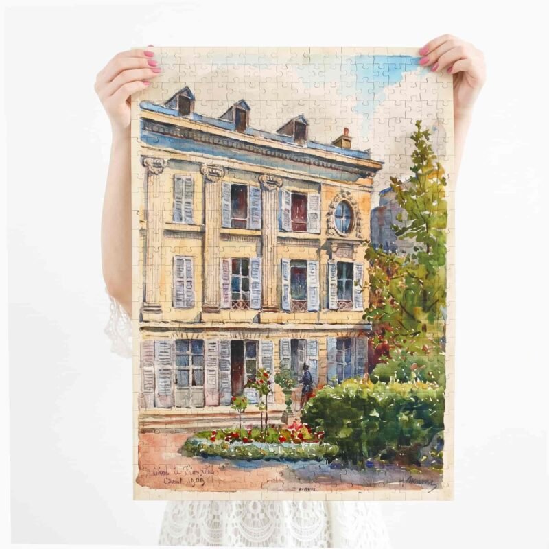 Kibifufu-Franklin House (3) Kibifufu-500pcs Jigsaw Puzzle-Kibifufu-Franklin's House