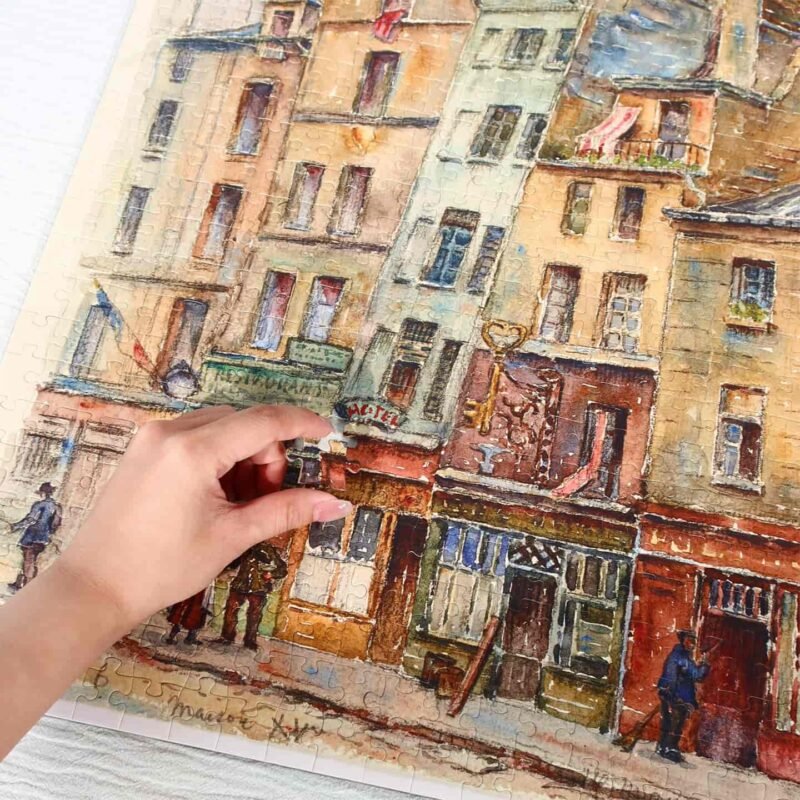 Kibifufu-Old House 6 Rue Boutebrie (1) Kibifufu-500pcs Jigsaw Puzzle-Kibifufu-Old House 6 Rue Boutebrie
