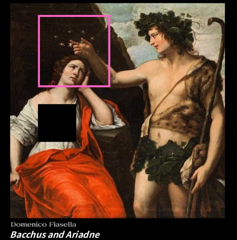 Komono-169pcs-Bacchus and Ariadne1 Komono-169pc Art Puzzle-The Fragmented Truth-Bacchus and Ariadne