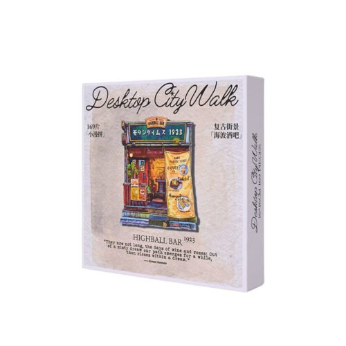 Komono-Desktop City Walk-Highball Bar-169pc Puzzle