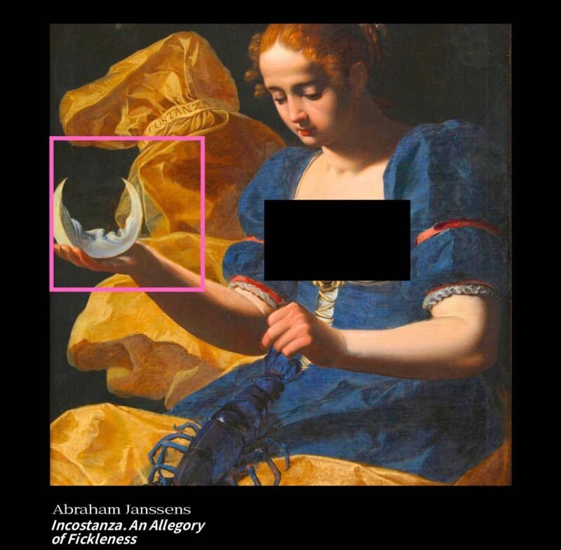 Komono-169pc Art Puzzle-The Fragmented Truth-Incostanza, An Allegory of Fickleness