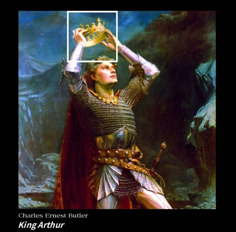 Komono-169pcs-King Arthur1 Komono-169pc Art Puzzle-The Fragmented Truth-King Arthur