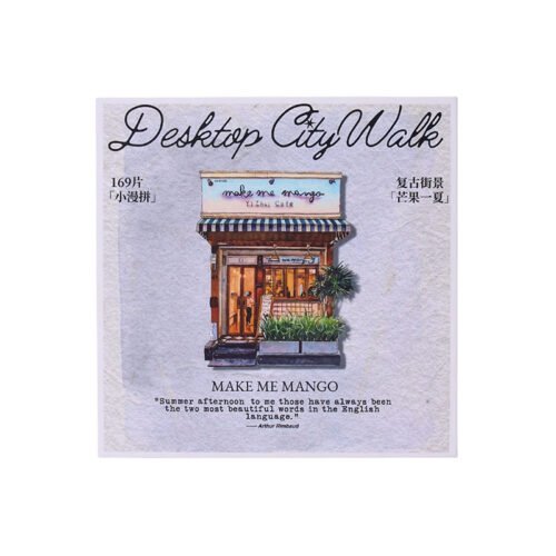 Komono-Desktop City Walk-Make Me Mango-169pc Puzzle