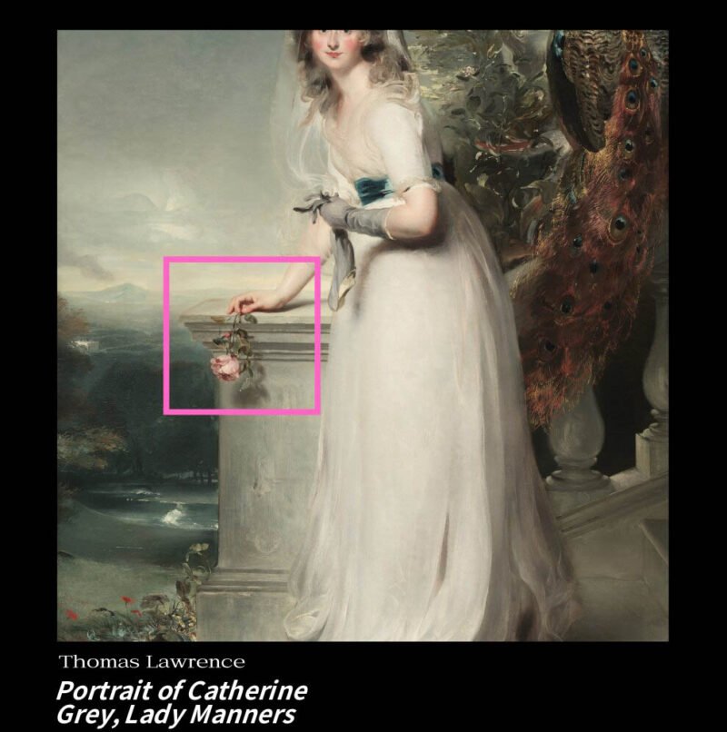 Komono-169pcs-Portrait of Catherine Grey, Lady Manners1 Komono-169pc Art Puzzle-The Fragmented Truth-Portrait of Catherine Grey, Lady Manners