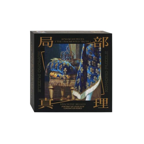 Komono-169pc Art Puzzle-The Fragmented Truth-Portrait of Louis XV in Coronation Robes