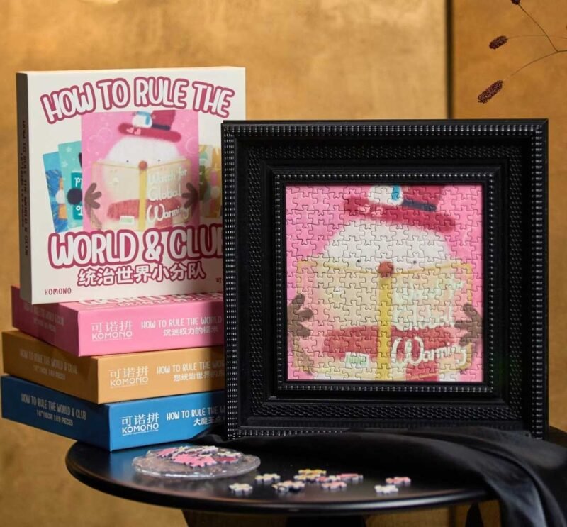 Komono-169pcs-Watch for Global Warming (2) Komono-Watch for Global Warming-169pc Puzzle