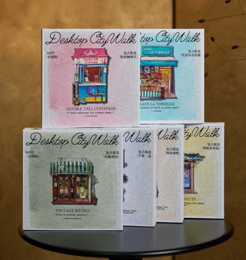 Komono Desktop City Walk Komono-Desktop City Walk-Vintage Bistro-169pc Puzzle