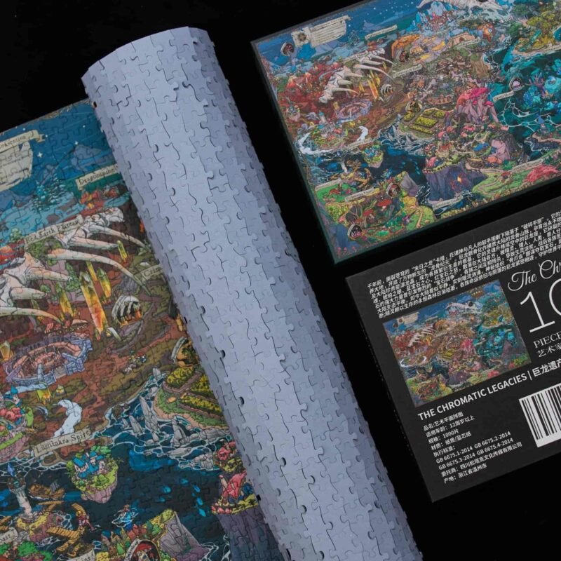Komono-1000pcs Jigsaw Puzzle-The Chromatic Legacies