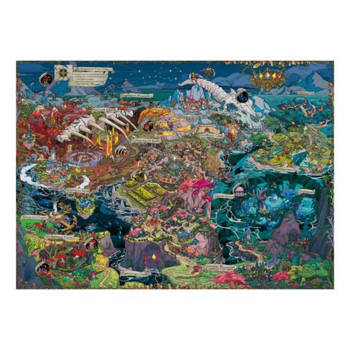 Komono-1000pcs Jigsaw Puzzle-The Chromatic Legacies