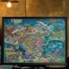 Komono-1000pcs Jigsaw Puzzle-The Chromatic Legacies