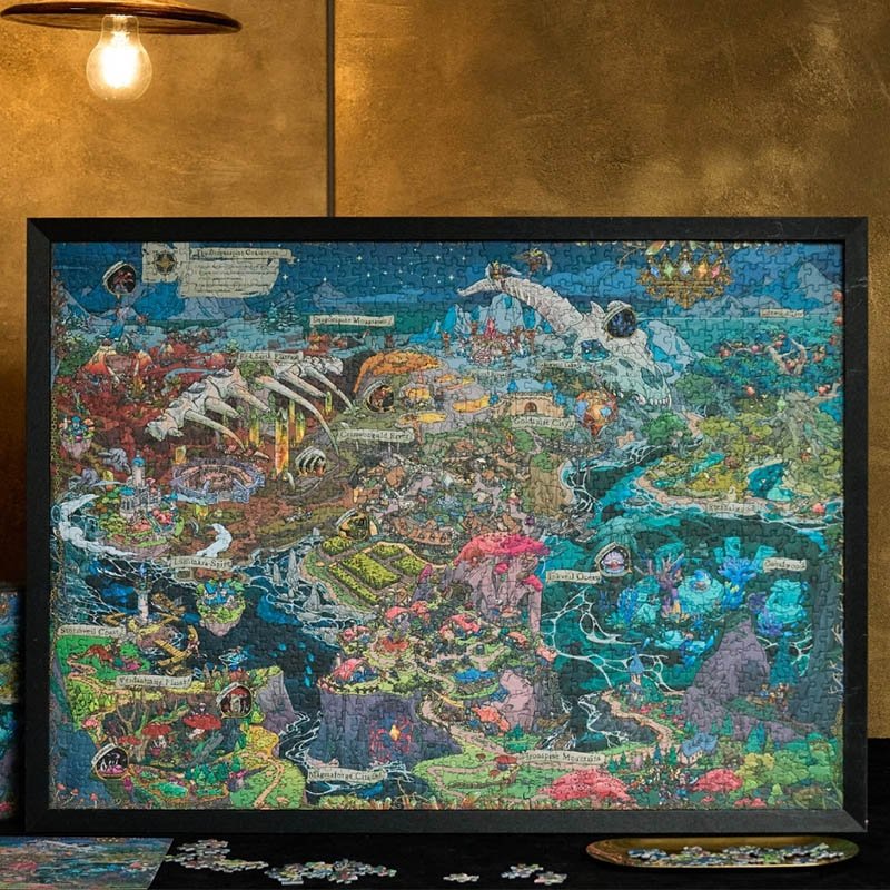 Komono-1000pcs Jigsaw Puzzle-The Chromatic Legacies