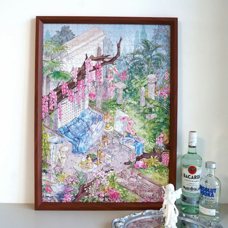 LOODREAM-Orchid Path-1000pcs Jigsaw Puzzle