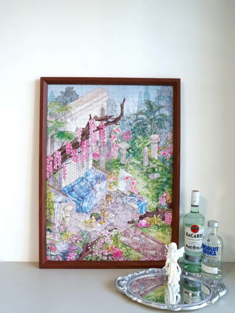 LOODREAM-Orchid Path-1000pcs Jigsaw Puzzle