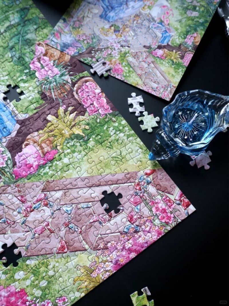 LOODREAM-Orchid Path-1000pcs Jigsaw Puzzle