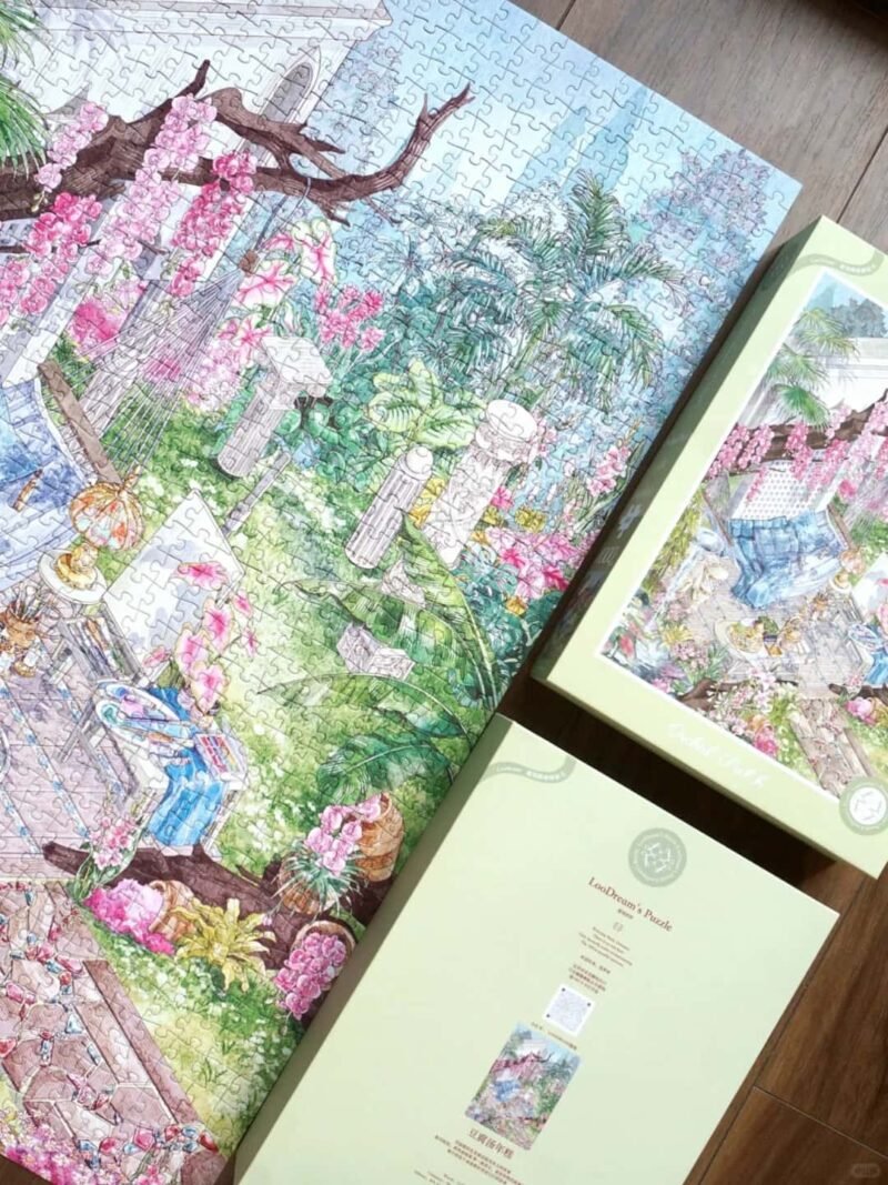 LOODREAM-Orchid Path-1000pcs Jigsaw Puzzle