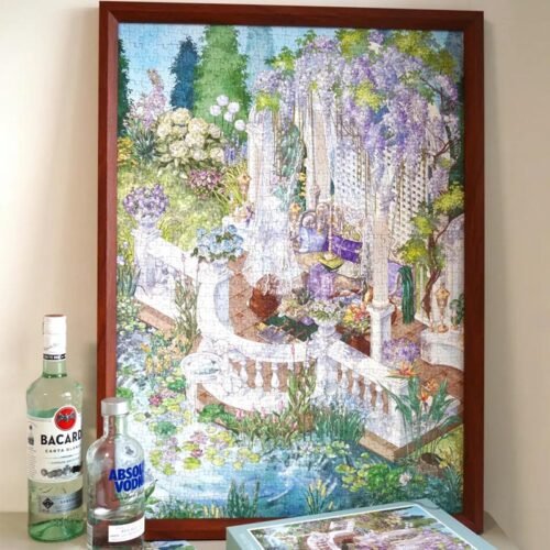 Loodream-Wisteria Courtyard (1) LOODREAM-Wisteria Courtyard-1000pcs Jigsaw Puzzle