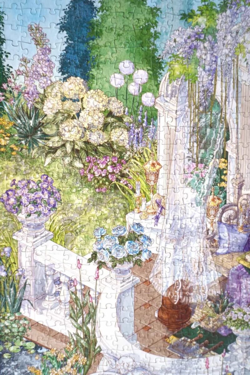 LOODREAM-Wisteria Courtyard-1000pcs Jigsaw Puzzle