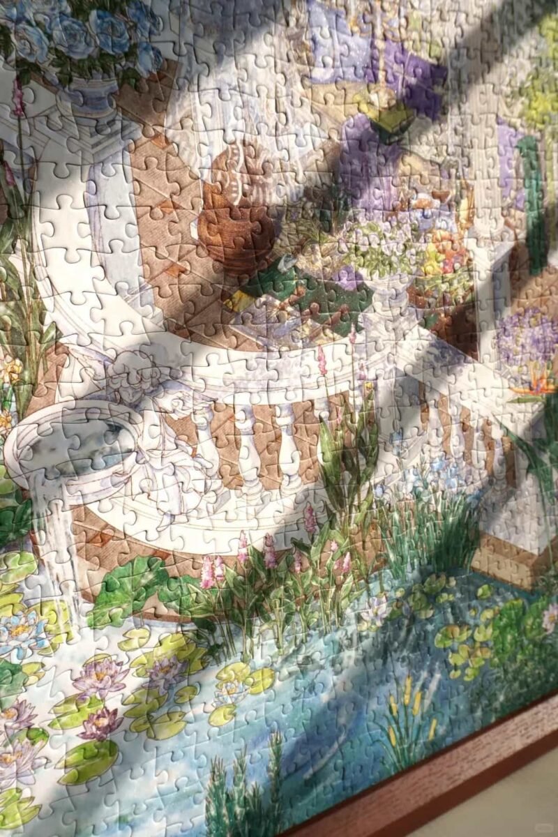LOODREAM-Wisteria Courtyard-1000pcs Jigsaw Puzzle