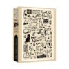 Meow Got a Plan TKX-500pcs Jigsaw Puzzle-Meow's Got a Plan