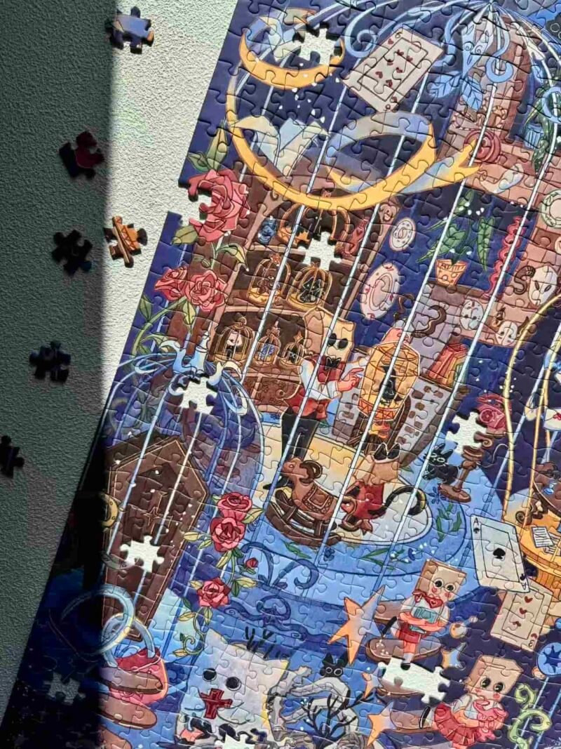 A Segment of Orange-Mr. Crow's Birdcage-1000pcs Jigsaw Puzzle