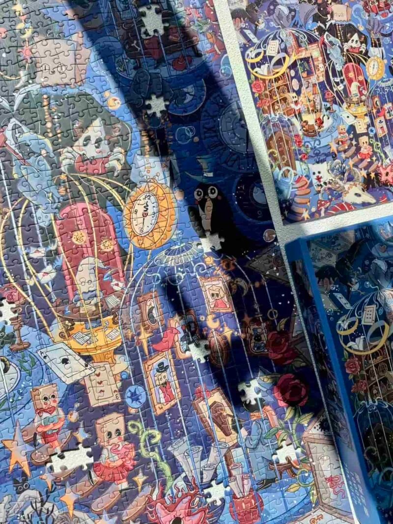 A Segment of Orange-Mr. Crow's Birdcage-1000pcs Jigsaw Puzzle