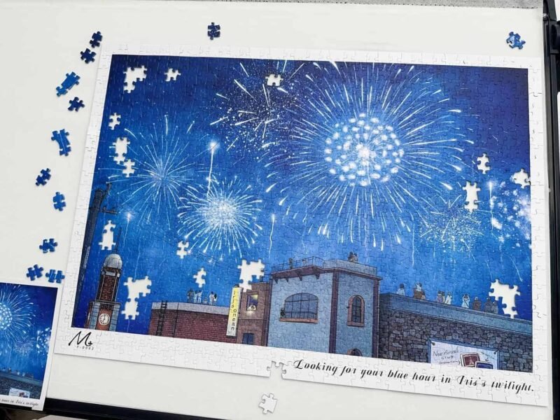 Muxia Puzzle-Chinese New Year Eve (6) Discontinued-Muxia-1000pcs Puzzle-Chinese New Year Eve