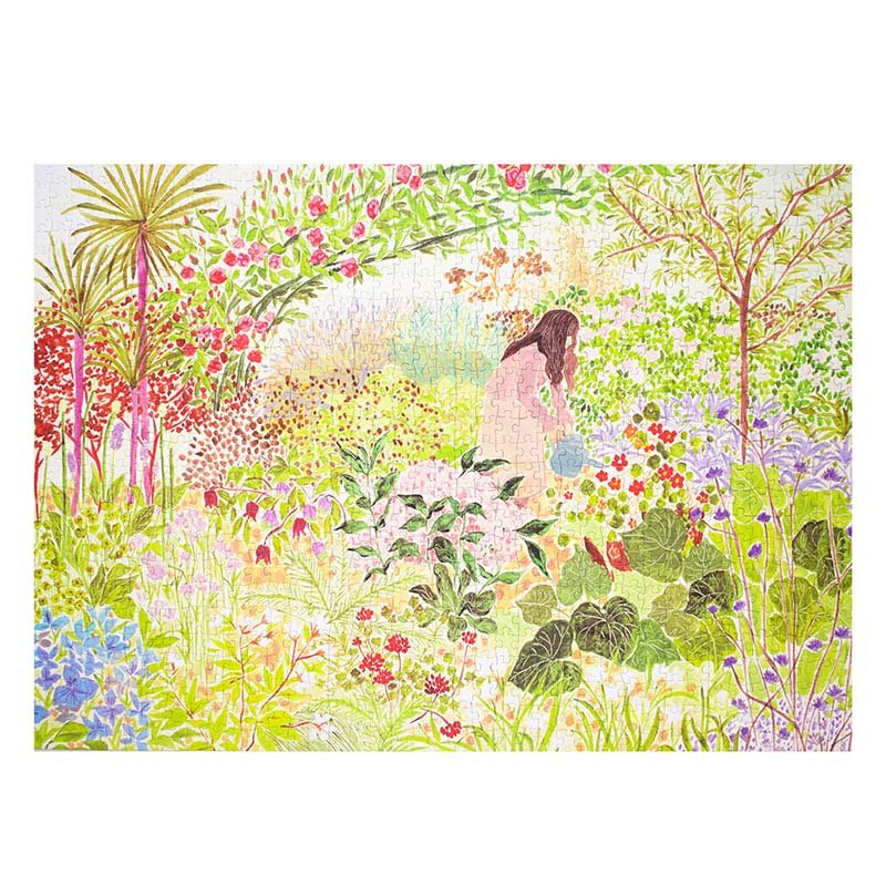 Ni Puzz-Morning Whispers of Flowers (3) Ni Puzz-1000pcs Jigsaw Puzzle-Morning Whispers of Flowers