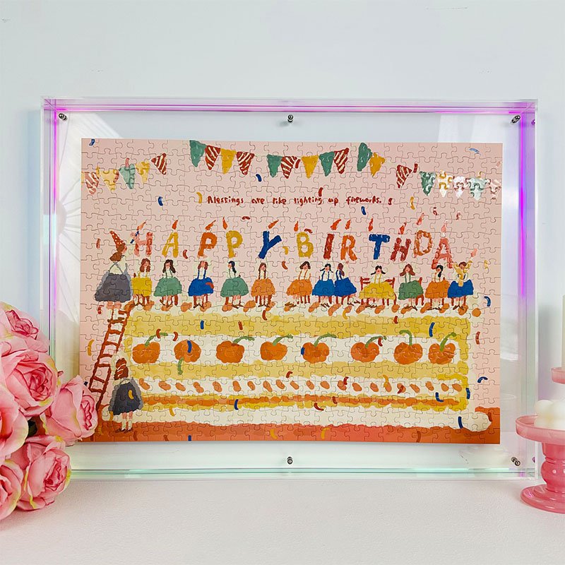 Hourglass Puzzle-Our Existence is Grand and Lovely -500pcs Jigsaw Puzzle
